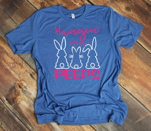 Hangin' with my Peeps Rabbit Youth & Adult Unisex T-Shirt