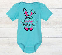 Load image into Gallery viewer, Some Bunny Loves Me Easter Infant Bodysuit &amp; Toddler T Shirt