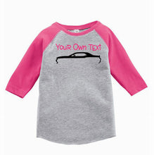 Load image into Gallery viewer, ***CLEARANCE*** Your Own Text &amp; Choice of Car Toddler 2T T Shirt