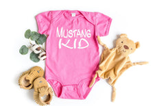 Load image into Gallery viewer, Mustang Kid Infant Bodysuit &amp; Toddler T Shirt