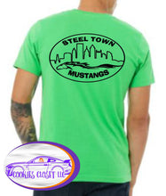 Load image into Gallery viewer, Steel Town Mustang Adult Unisex Colored T Shirts