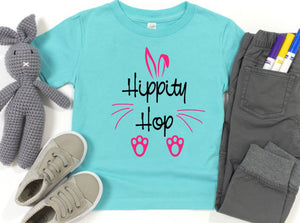 Hippity Hop Easter Infant Bodysuit & Toddler T Shirt
