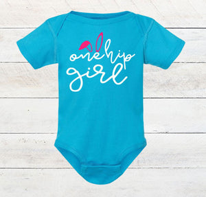 One Hip Girl Easter Infant Bodysuit & Toddler T Shirt
